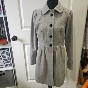 H&M Charcoal Gray Wool Coat